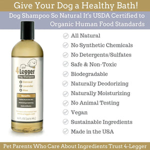 
                  
                    4 Legger Shampoo 4Legger Organic Dog Shampoo - Oatmeal Lavender & Coconut Oil
                  
                