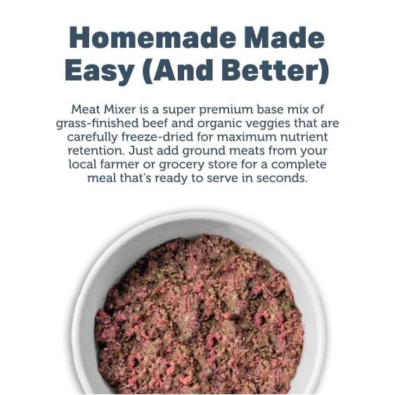 Meat Mixer Homemade Dog Food Base Mix