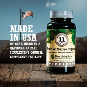 
                  
                    Herbal Brain & Nerve Support is Made in the USA
                  
                