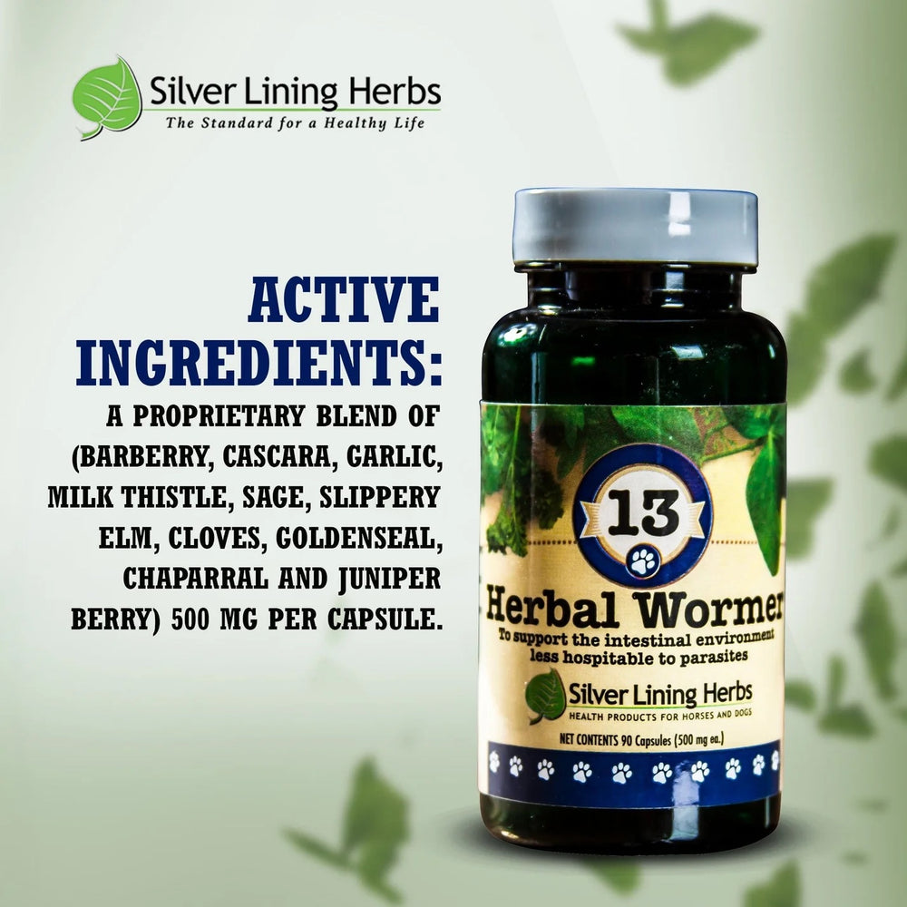 Herbal Wormer for Dogs Active Ingredients 