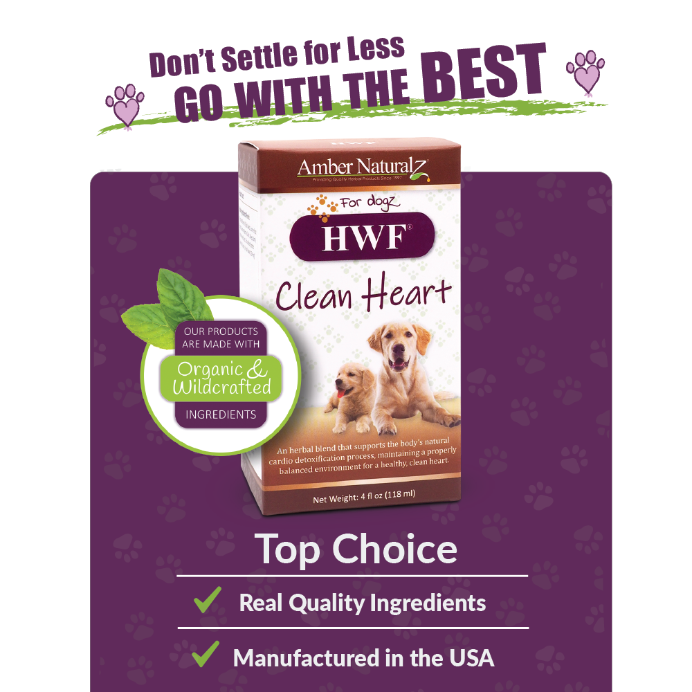 HWF Clean Heart Dogs Naturally Market