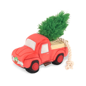 
                  
                    Side view of Holiday Hauler Dog Toy
                  
                