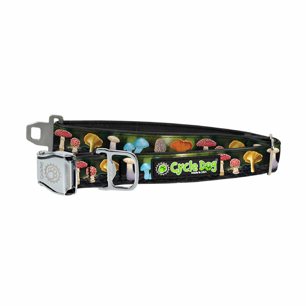 Cycle Dog Mushroom Pattern Dog Collar