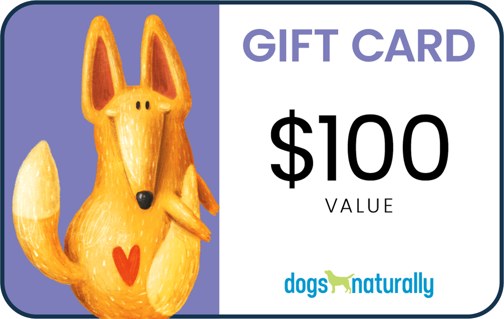 
                  
                    DNMStore Gift Card $100.00 The Natural Dog Store Gift Card
                  
                