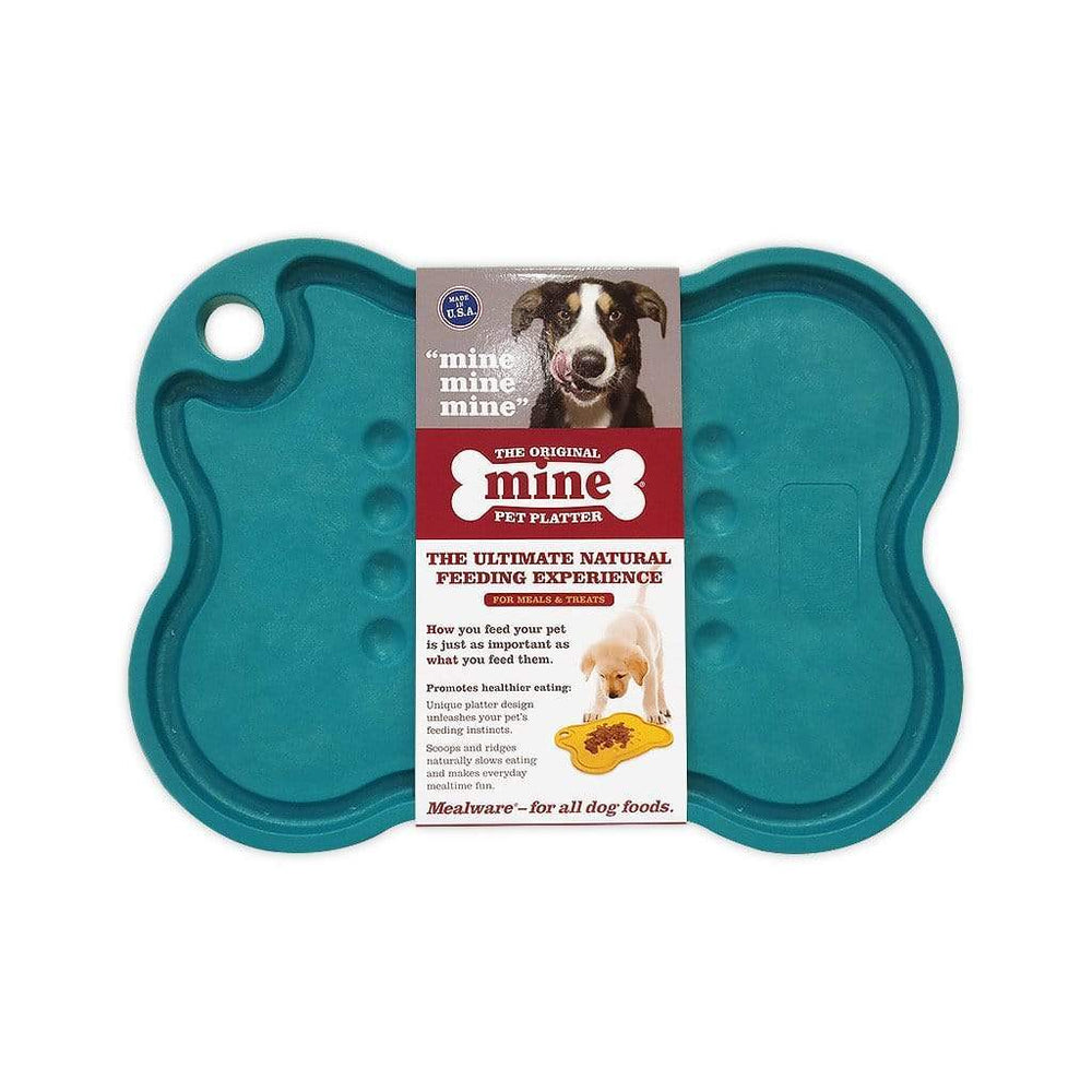 
                  
                    Mine Pet Platter Platter Large (12"x16"x0.5") / Teal Mine Pet Platter - Meals Made Better
                  
                